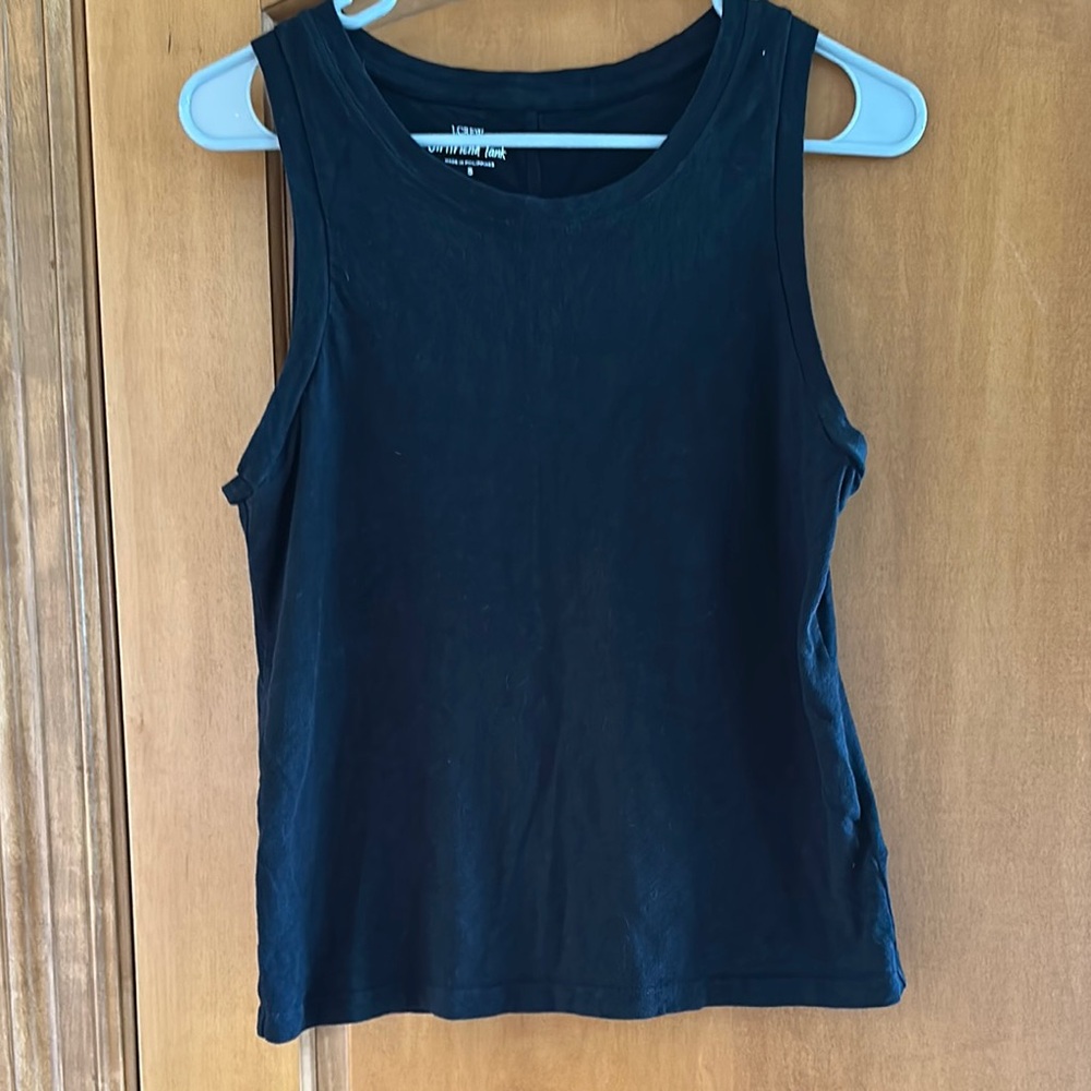 J. Crew Black Sleeveless Tank Top